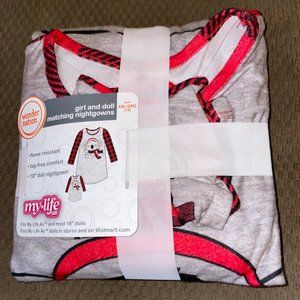 New Matching Pajama Set 18" Doll Plus XXL/2XL (18) My Life American Girl